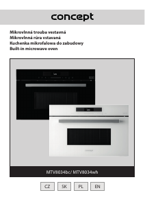 Instrukcja Concept MTV8034BC Kuchenka mikrofalowa