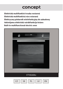 Instrukcja Concept ETV8260BC Piekarnik