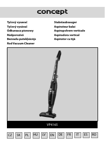 Manual Concept VP4165 Vacuum Cleaner