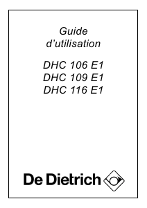 Mode d’emploi De Dietrich DHC106W Hotte aspirante