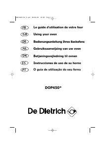 Manual De Dietrich DOP450XE1 Forno