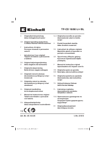 Mode d’emploi Einhell TP-CD 18/80 Li-i BL Perceuse visseuse