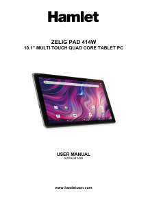 Handleiding Hamlet XZPAD414W Tablet