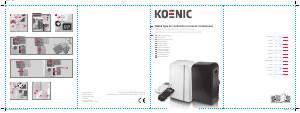 Bruksanvisning Koenic KAC 9022 W WLAN Luftkonditionering
