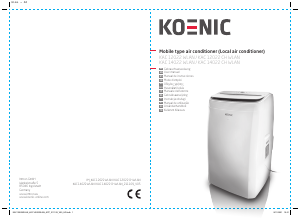Mode d’emploi Koenic KAC 12022 CH WLAN Climatiseur