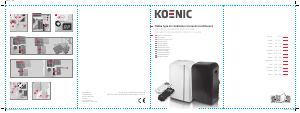 Használati útmutató Koenic KAC 9022 B CH WLAN Légkondicionáló berendezés