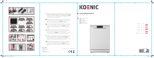 Handleiding Koenic KDW 6011-1 E FS Vaatwasser