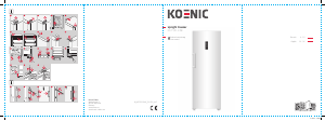 Handleiding Koenic KFZ 521 E NF Vriezer