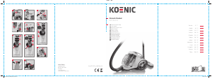 Manual Koenic KVC 3122 A Aspirador