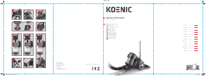 Mode d’emploi Koenic KVC 71521 Aspirateur