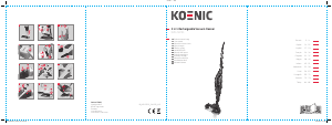 Manual Koenic KVR 22221 Aspirador