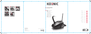 Manuale Koenic KVC 7321 Aspirapolvere