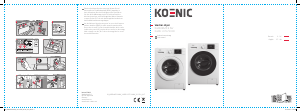 Manual Koenic KWDR 10712 B INV Washer-Dryer