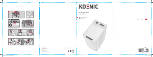 Handleiding Koenic KWM 6212 D Wasmachine