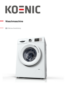 Bedienungsanleitung Koenic KWF 71419 Waschmaschine