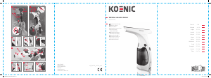 Manual de uso Koenic KWC 602 Limpiacristales