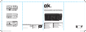 Instrukcja OK OCR 160PR Radiobudzik