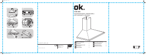 Mode d’emploi OK OHO 632 Hotte aspirante