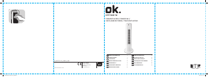 Руководство OK OTF 5321 W Вентилятор