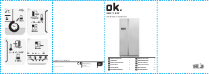 Manual OK ODD 111 E NF Fridge-Freezer