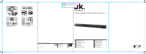 Manual OK OCS 50BT-B Sistemas de cinema em casa