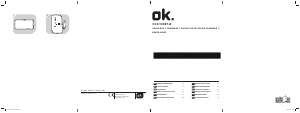 Instrukcja OK OCS 100BT B Zestaw kina domowego