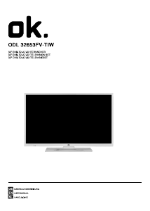 Handleiding OK ODL 32653FV-TIW LED televisie