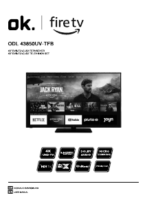 Bedienungsanleitung OK ODL 43850UV-TFB LED fernseher