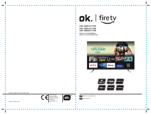 Manual OK ODL 50851UT-TFB LED Television