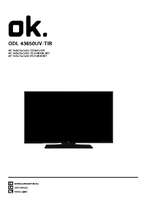 Handleiding OK ODL 43650UV-TIB LED televisie