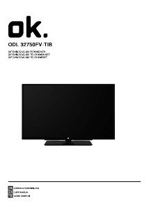 Handleiding OK ODL 32750FV-TIB LED televisie
