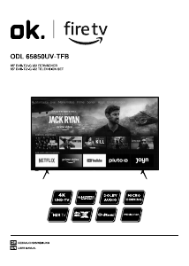 Handleiding OK ODL 65850UV-TFB LED televisie