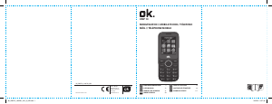 Használati útmutató OK OMP 10 Mobiltelefon