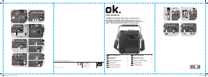 Mode d’emploi OK OPK 500BT-B Haut-parleur