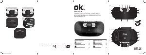 Manual OK ORC 500-B Aparelho de som