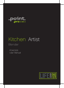 Brugsanvisning Point POAC003 Blender