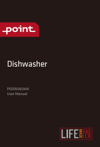 Manual Point PODW36044I Dishwasher