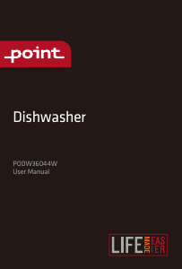 Manual Point PODW36044W Dishwasher