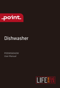 Manual Point PODW56042W Dishwasher