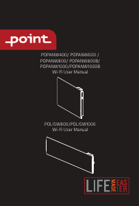 Bruksanvisning Point POPANW800B Värmefläkt