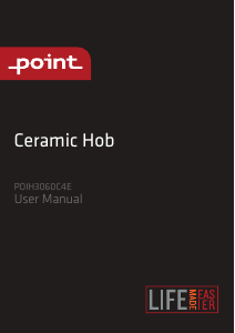Manual Point POIH3060C4E Hob
