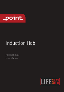 Brugsanvisning Point POIH5060I4B Kogesektion
