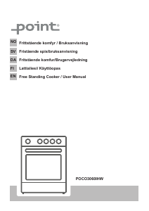 Bruksanvisning Point POCO3060IHW Spis