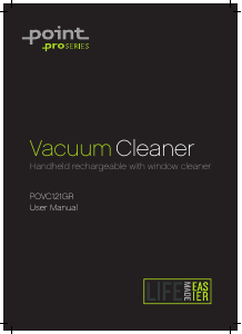 Manual Point POVC121GR Vacuum Cleaner