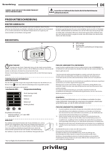 Manuale Privileg PRT 14S2 Frigorifero-congelatore