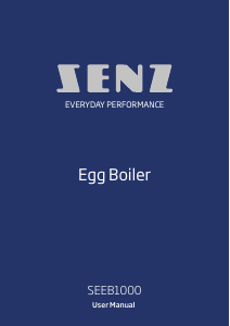 Manual Senz SEEB1000 Egg Cooker