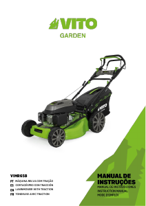 Manual de uso Vito VIMR65B Cortacésped