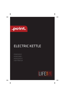 Manual Point POKE50SS17 Kettle