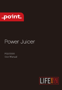Manual Point POJU5000 Juicer