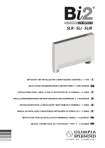 Manual de uso Olimpia Splendid SLI 800 Calefactor